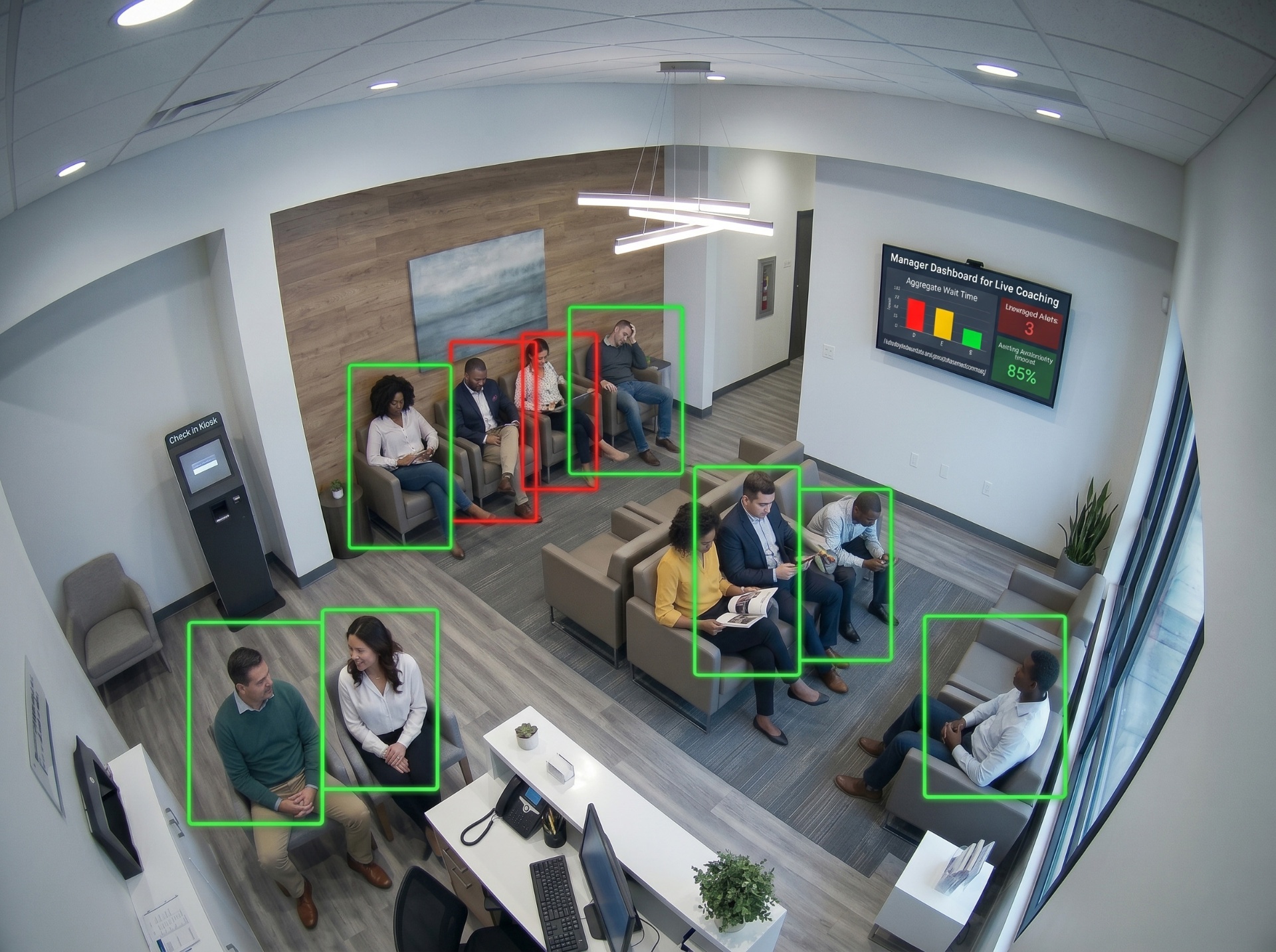 Service Lane Visibility — operational visual